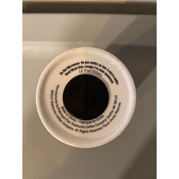 2014 Starbucks x Band of Outsiders Drip 12oz ceramic limited edition coffee cup - Picture 4 of 6